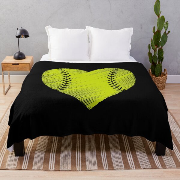 Item preview, Softball Heart Sports Player Athlete Gift designed and sold by PremiumDesignz.