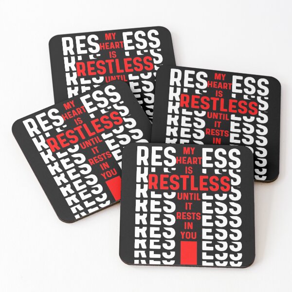 Item preview, My heart is restless until it rests in you st. augustine designed and sold by PincGeneral.