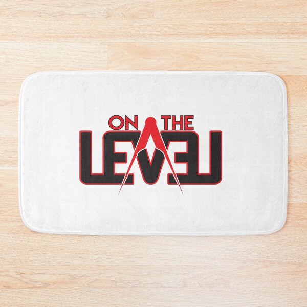 Item preview, On The Level Official Masonic Logo designed and sold by leftty.