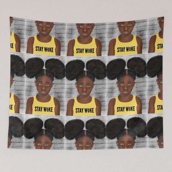 Item preview, “STAY WOKE” designed and sold by artnmelaninbyAB.