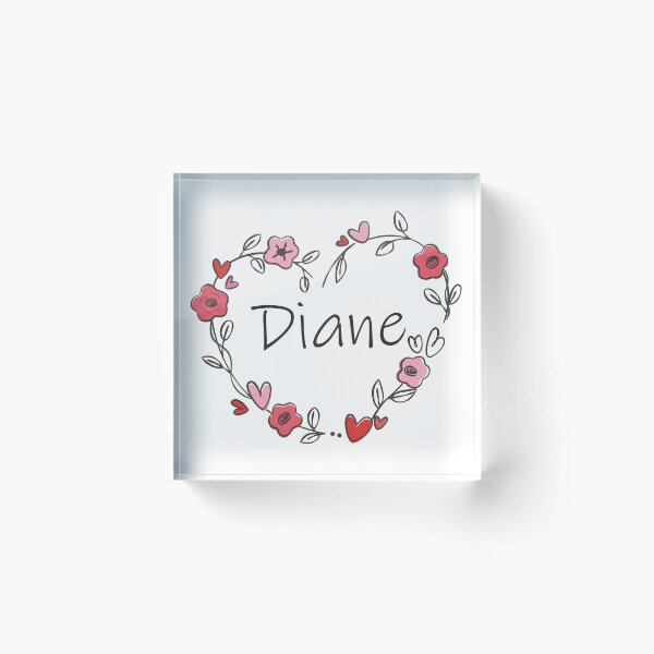 Item preview, My name is Diane designed and sold by oleo79.