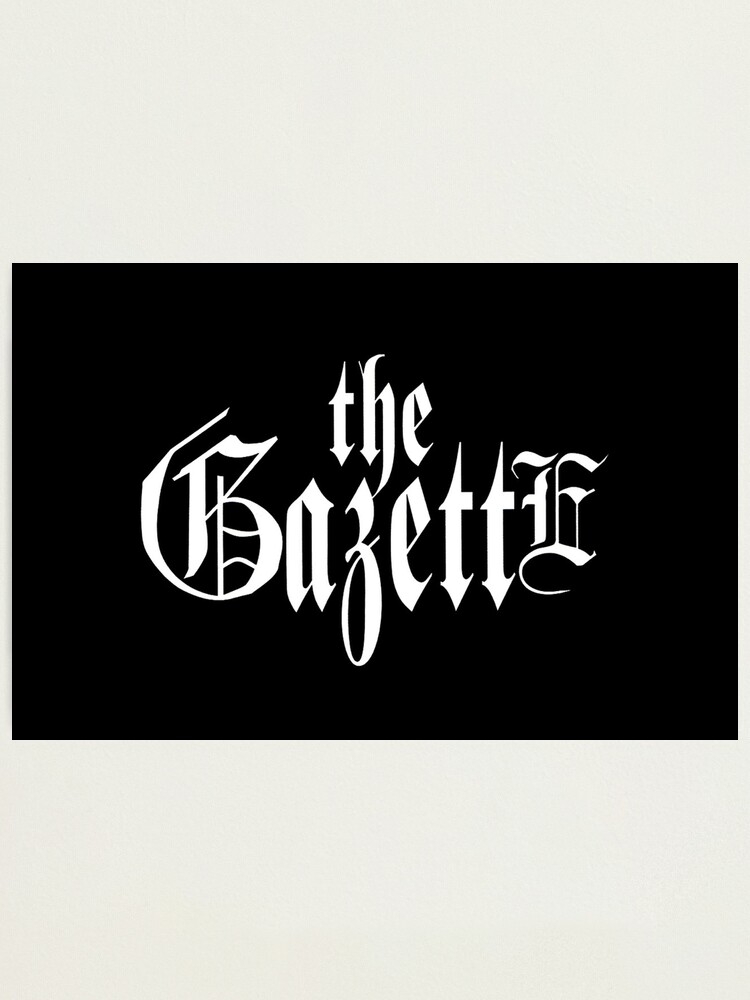 ミュージシャン the GazettE GAZ CHROME LOGO TEE / BLACK the GazettE GAZ CHROME LOGO TEE / BLACK ミュージシャン