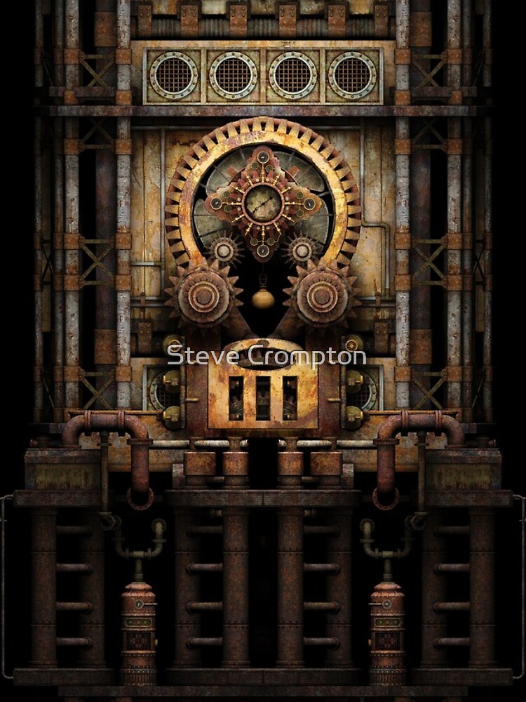 Infernal Steampunk Vintage Machine #3 by SC001