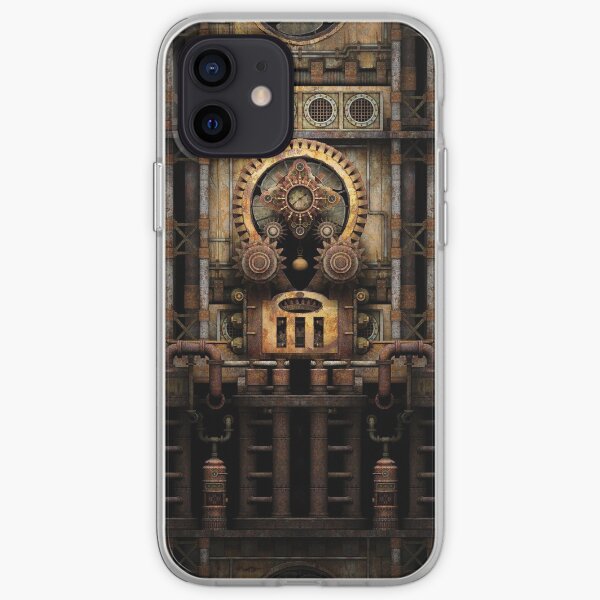Infernal Steampunk Vintage Machine #3 iPhone Soft Case