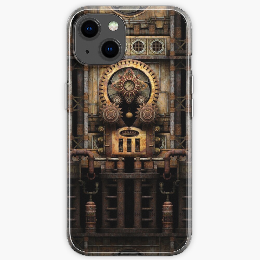 Infernal Steampunk Vintage Machine #3 iPhone Case