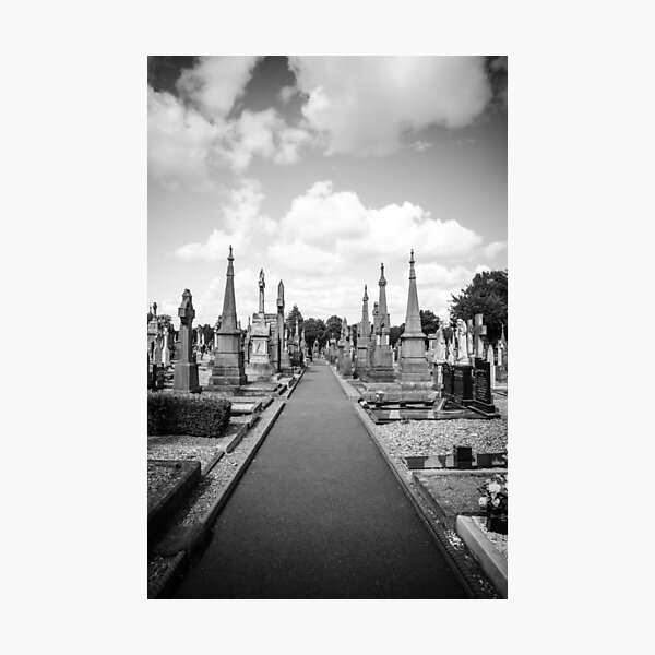 Glasnevin Cemetery Photographic Print