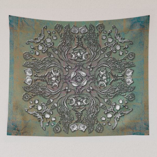Item preview, Mandala 15c Nymphs designed and sold by extramuros-cf.