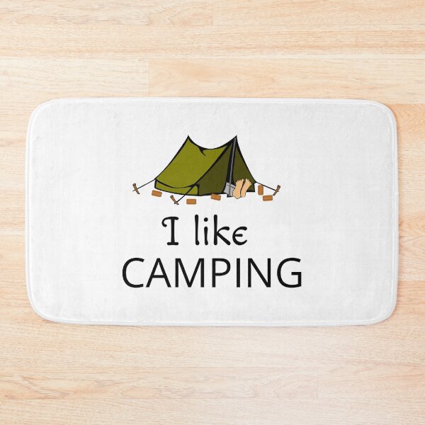 Item preview, I like camping designed and sold by rehatschek.