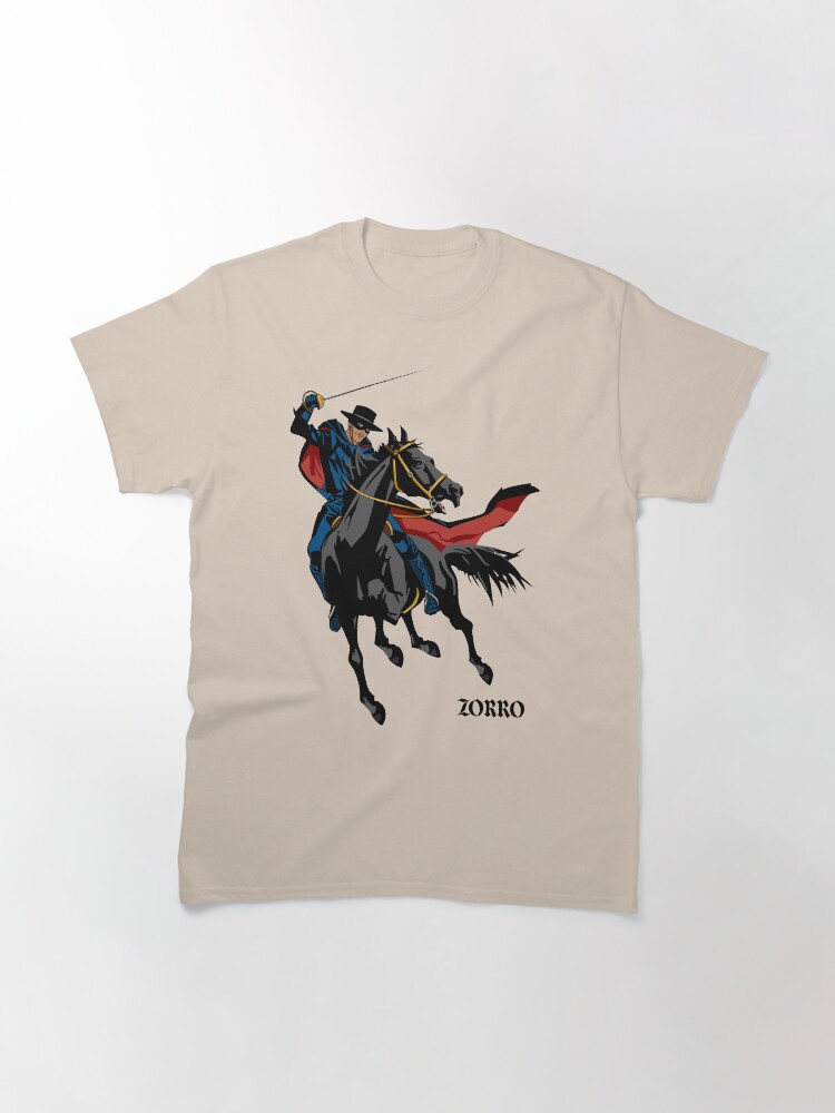 "Zorro" Tshirt by Czerra Redbubble