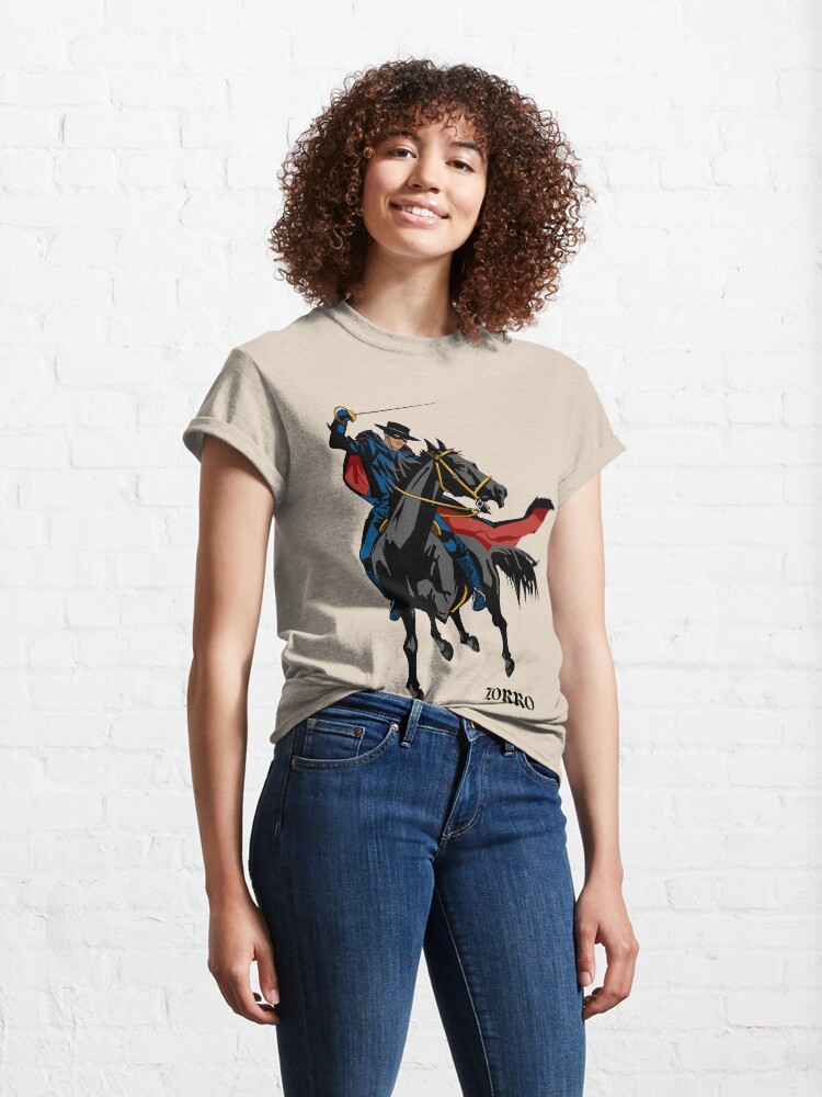 "Zorro" Tshirt by Czerra Redbubble