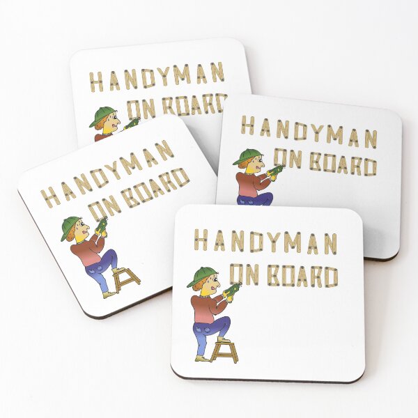 Item preview, Handyman on board. It is a great gift. designed and sold by manweldesigns.
