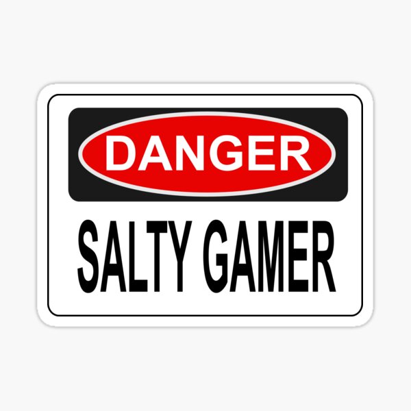 SALTY by die|site Sticker