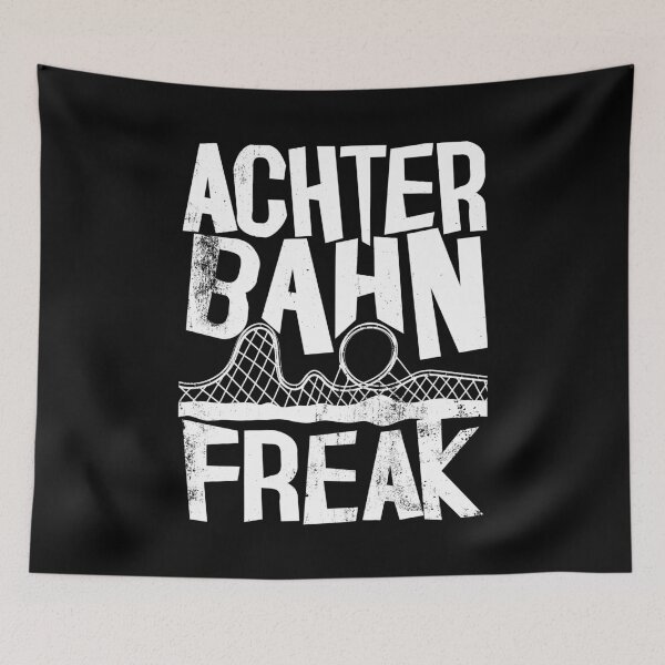 Item preview, Achterbahn Freak I cool Achterbahn Rollercoaster Fan Design designed and sold by emmjott.
