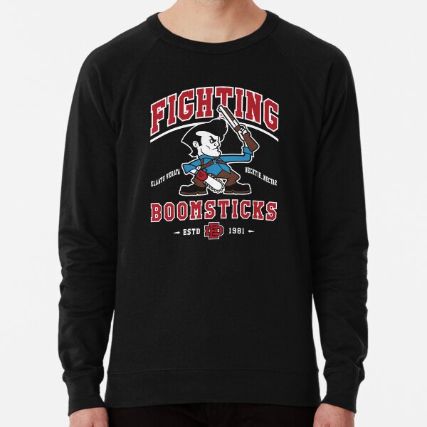 Fighting Boomsticks - Evil Dead - Horror - College Mascot Lightweight Sweatshirt