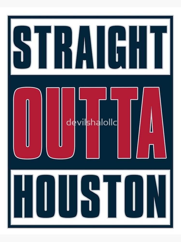 STRAIGHT OUT OF H-TOWN!  Essential T-Shirt for Sale by devilshalollc