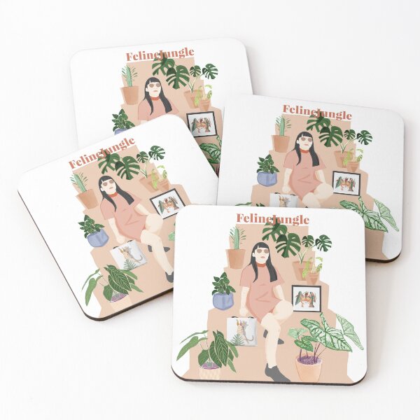 Item preview, Feline Jungle Print designed and sold by felinejungle.