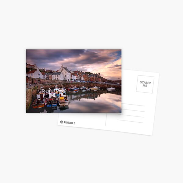 Crail Harbour Postcard