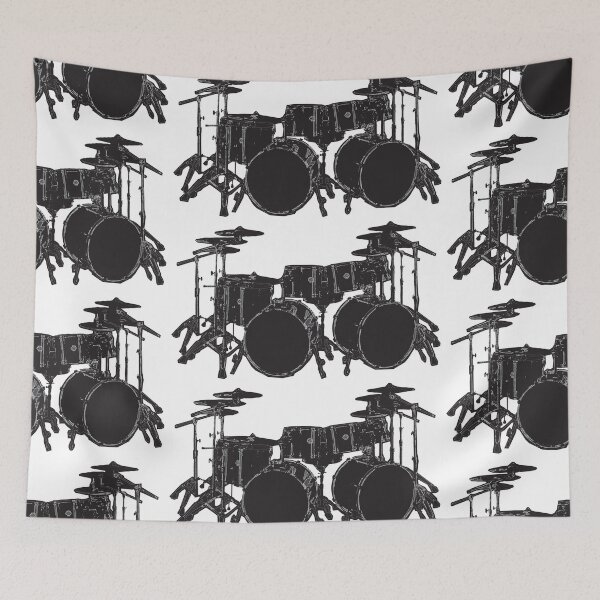 Item preview, Drum Kit designed and sold by amanda metalcat dodds.