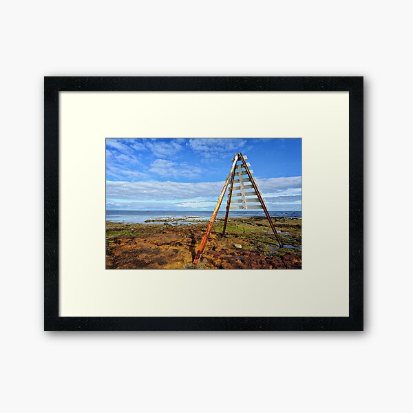 Navigational Marker - Rickett's Point Framed Art Print