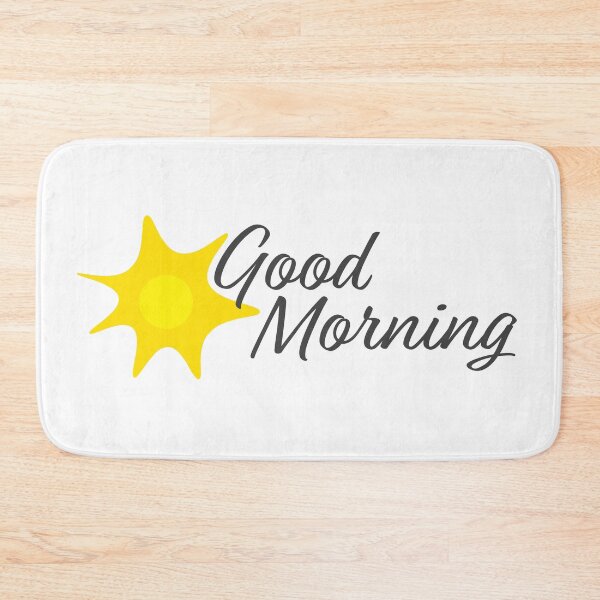 Item preview, Good Morning Hand written text and Yellow sun designed and sold by sigdesign.