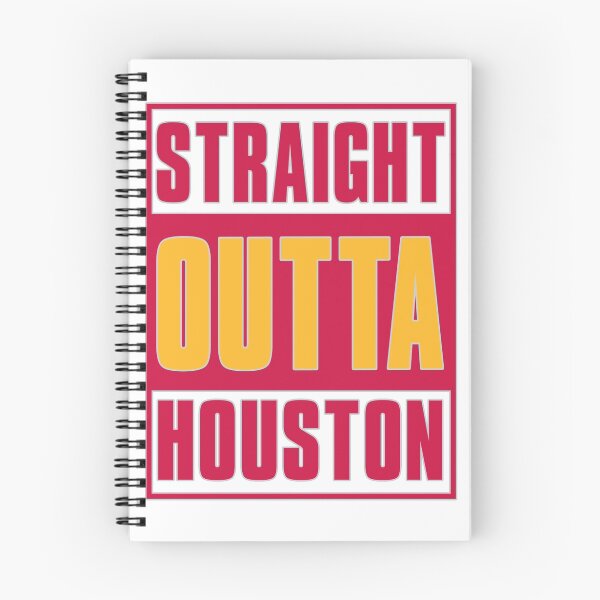 Item preview, STRAIGHT OUT OF HOUSTON - Basketball designed and sold by devilshalollc.