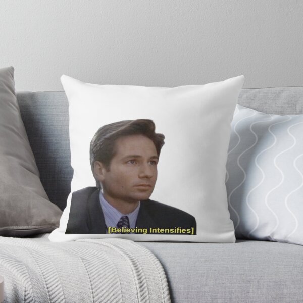 Believing Intensifies Throw Pillow
