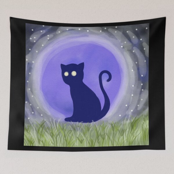 Item preview, Moon cat designed and sold by colorsofcherry.