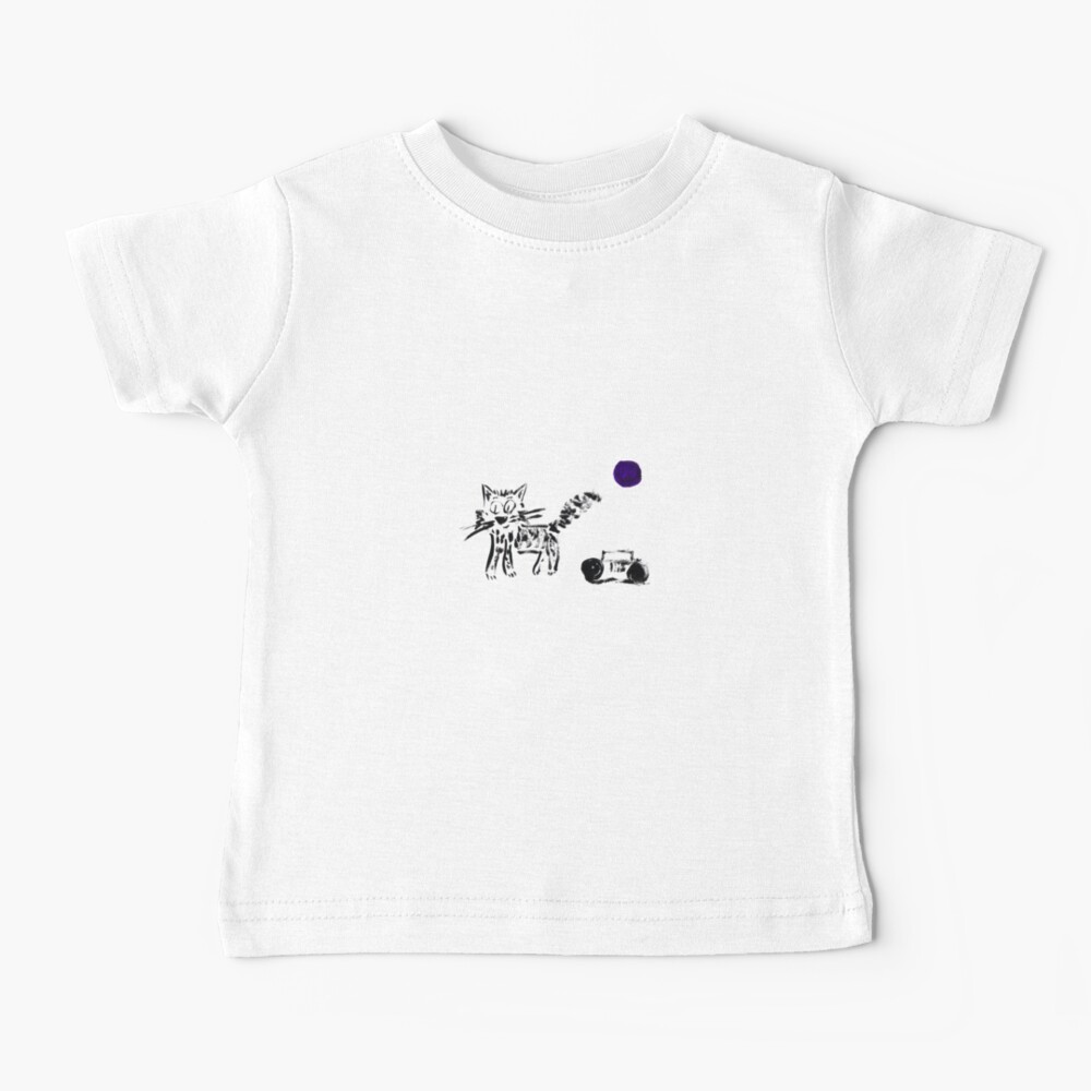 Radio Cat Baby T-Shirt