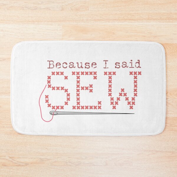 Item preview,  Because I said Sew So Cute Tee Tshirt for Mom Grandma designed and sold by PincGeneral.