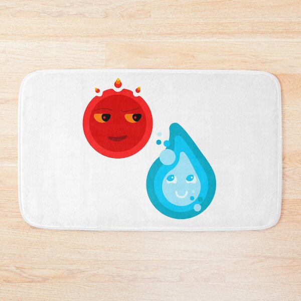 Item preview, fireball and cute water drop designed and sold by colorsofcherry.