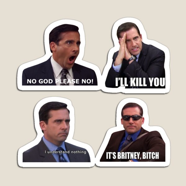 NO GOD PLEASE NO Magnet