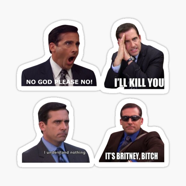 NO GOD PLEASE NO Sticker