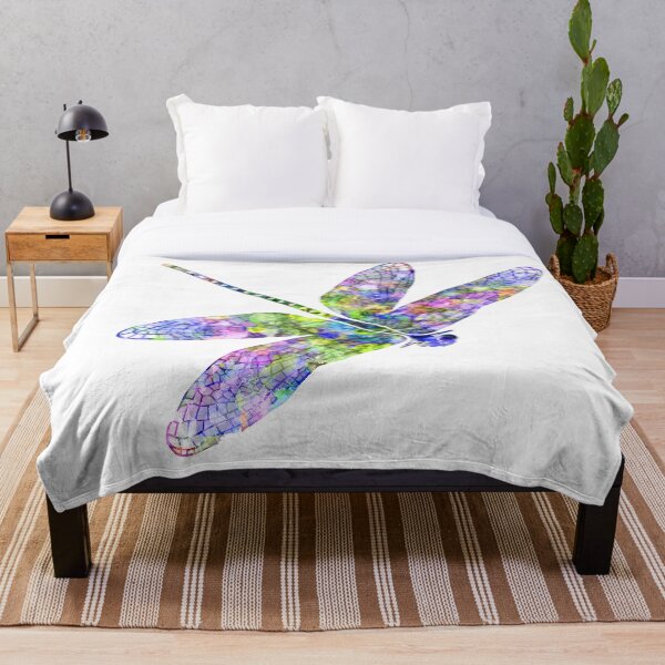 Dragonfly Throw Blanket