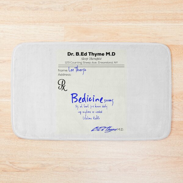 Item preview, Funny Prescription Bedicine designed and sold by PincGeneral.