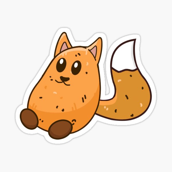 Vista previa del artículo con la obra «⭐️ Zorro Patata Foxtato», diseñado y vendido por AsKartongs.