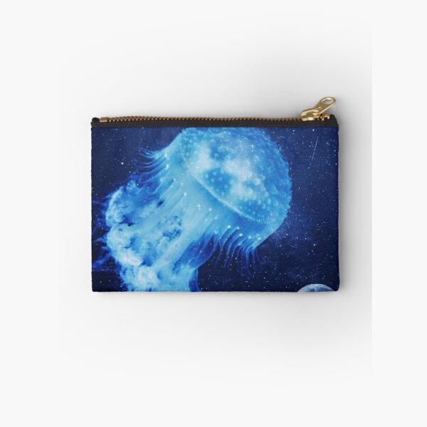 Item preview, Blue Space Jellyfish Moon designed and sold by mdartwork6.