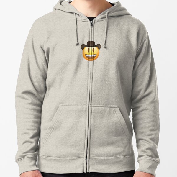 Cowboy emoji champion fashion hoodie