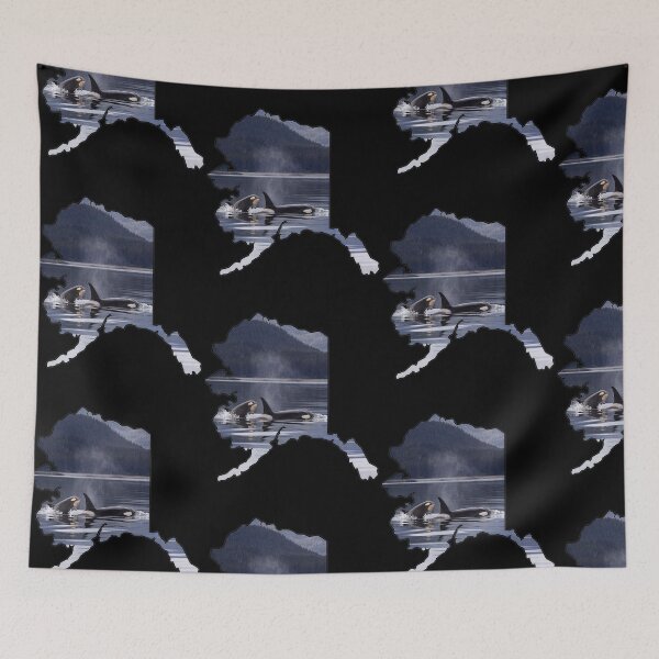 Item preview, Alaska (Orca Whales) designed and sold by gorff.
