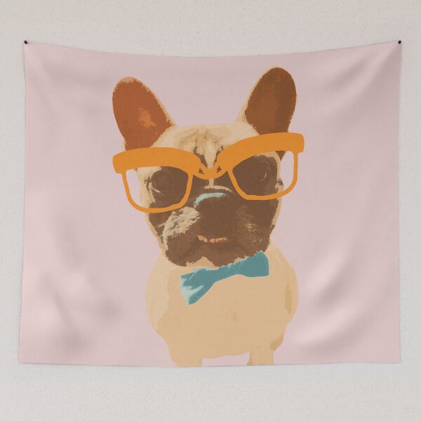 Item preview, Dapper Frenchman in Pink designed and sold by CanisPicta.