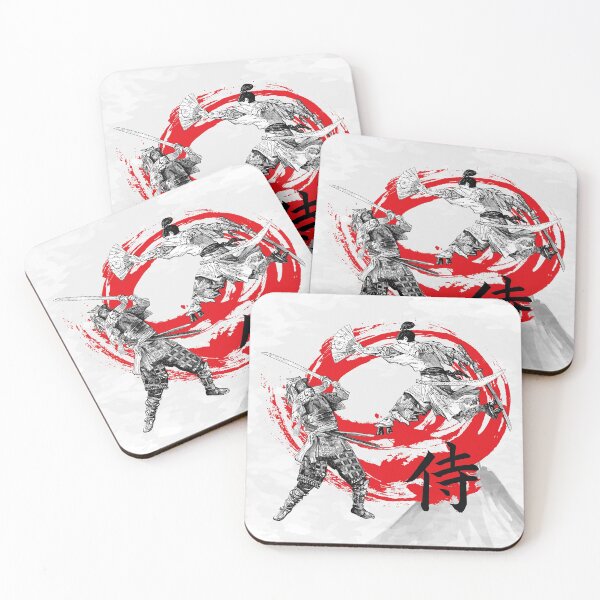 Item preview, Samurai Warriors (mountain background) designed and sold by DCornel.