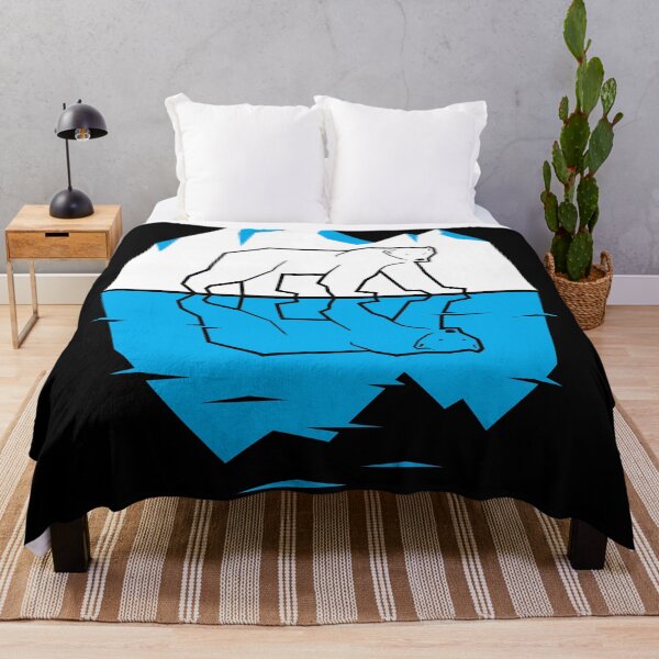 Item preview, Minimalist Polar Bear on Iceberg designed and sold by JonesbrosDesign.