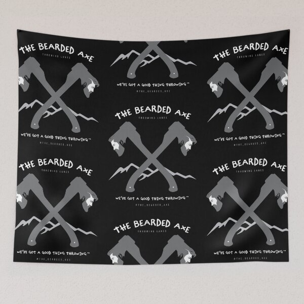 Item preview, Dueling Beards - For Dark Colors designed and sold by thebeardedaxe.