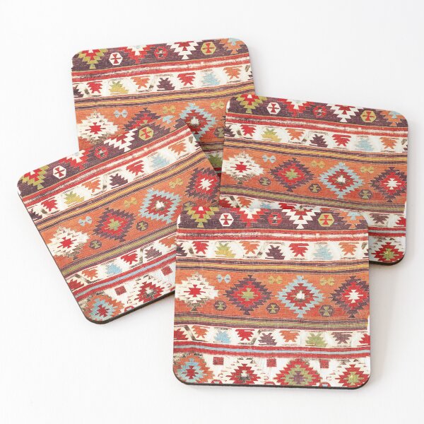 Item preview, Konya Central Anatolian Kilim Print designed and sold by Vicky Brago-Mitchell®.