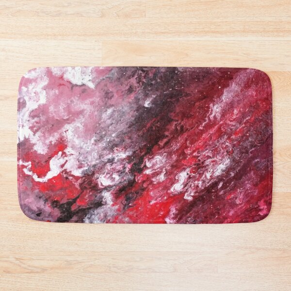 Item preview, Red Pink Black and White Wave designed and sold by GingerEccentric.