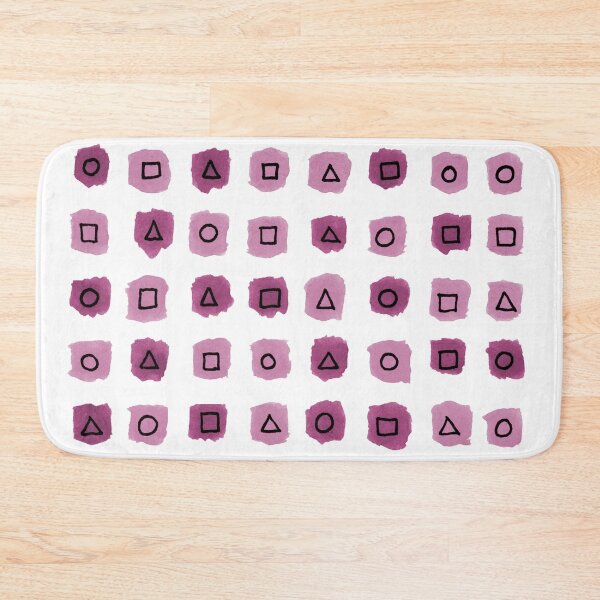 Item preview, Abstract geometric pink pattern designed and sold by Aidi Riera.