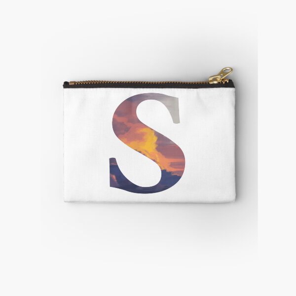 Item preview, S Initial Sunset | Letters designed and sold by ArtbyAbbyLamdan.