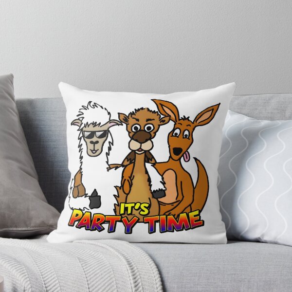 Item preview, ES TIEMPO DE FIESTA ! CELEBRAR con LLAMA, CAMELO Y KANGAROO! designed and sold by creativeliberty.