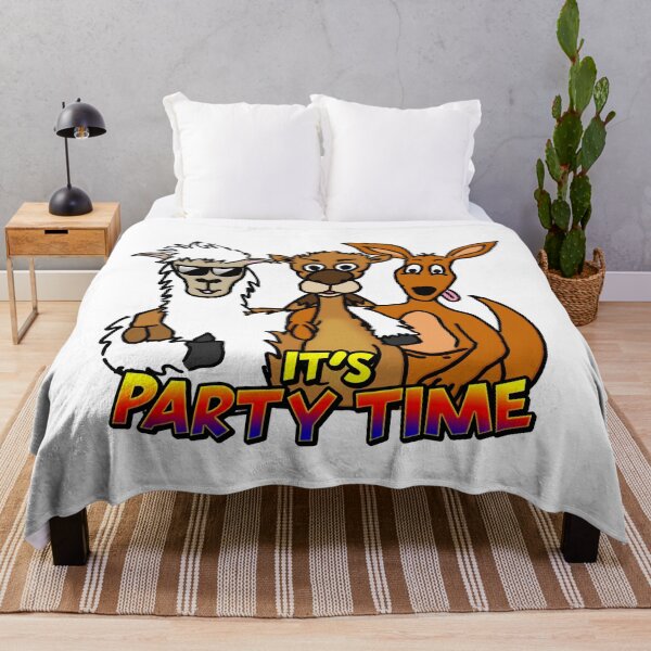 Item preview, IT'S PARTY TIME ! CELEBRATE with LLAMA, CAMEL AND KANGAROO!  designed and sold by creativeliberty.