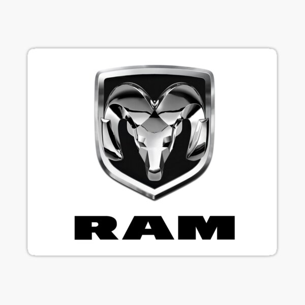 Dodge Ram-Logo Sticker
