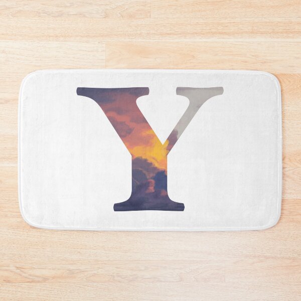 Item preview, Y Initial Sunset | Letters designed and sold by ArtbyAbbyLamdan.